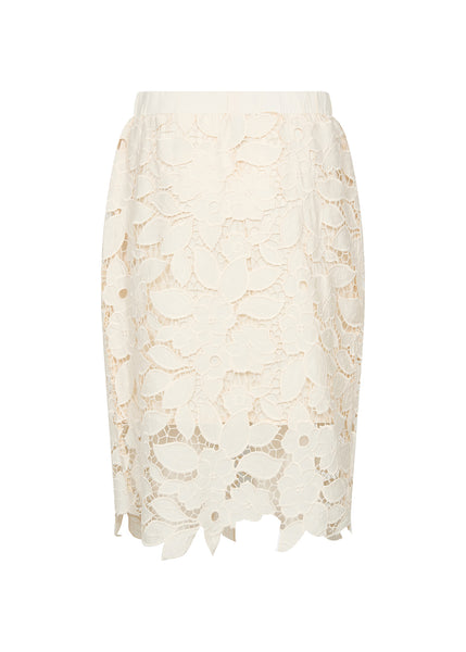 Soyaconcept Cassandra Lace Knee Length Pencil Skirt