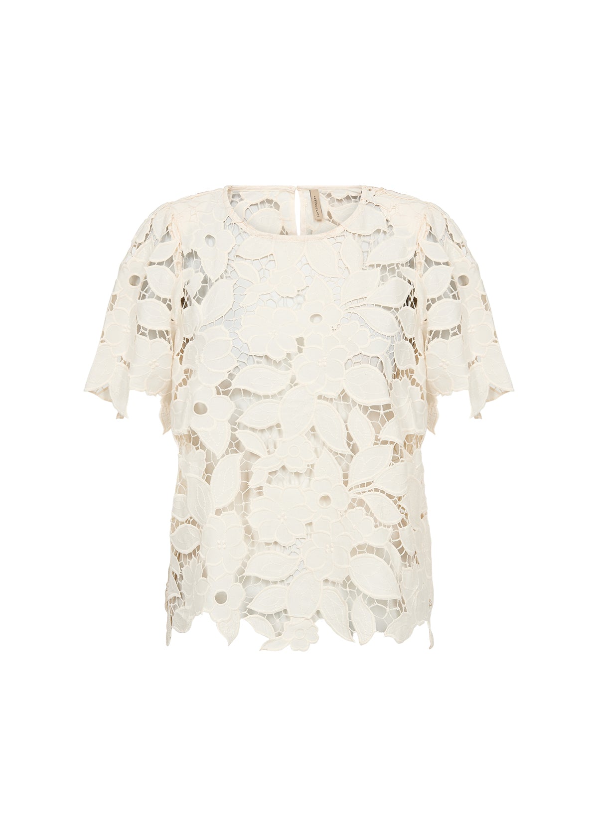 Soyaconcept Cassandra Short Sleeve Lace Blouse