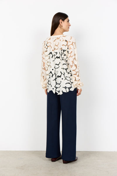 Soyaconcept Cassandra Long Sleeve Lace Blouse