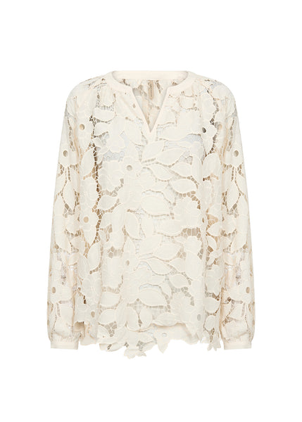 Soyaconcept Cassandra Long Sleeve Lace Blouse