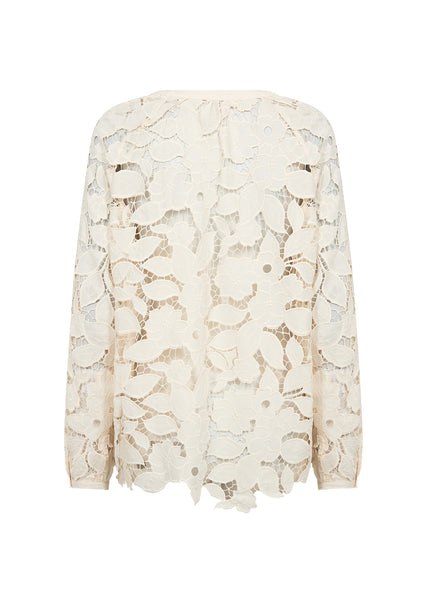 Soyaconcept Cassandra Long Sleeve Lace Blouse