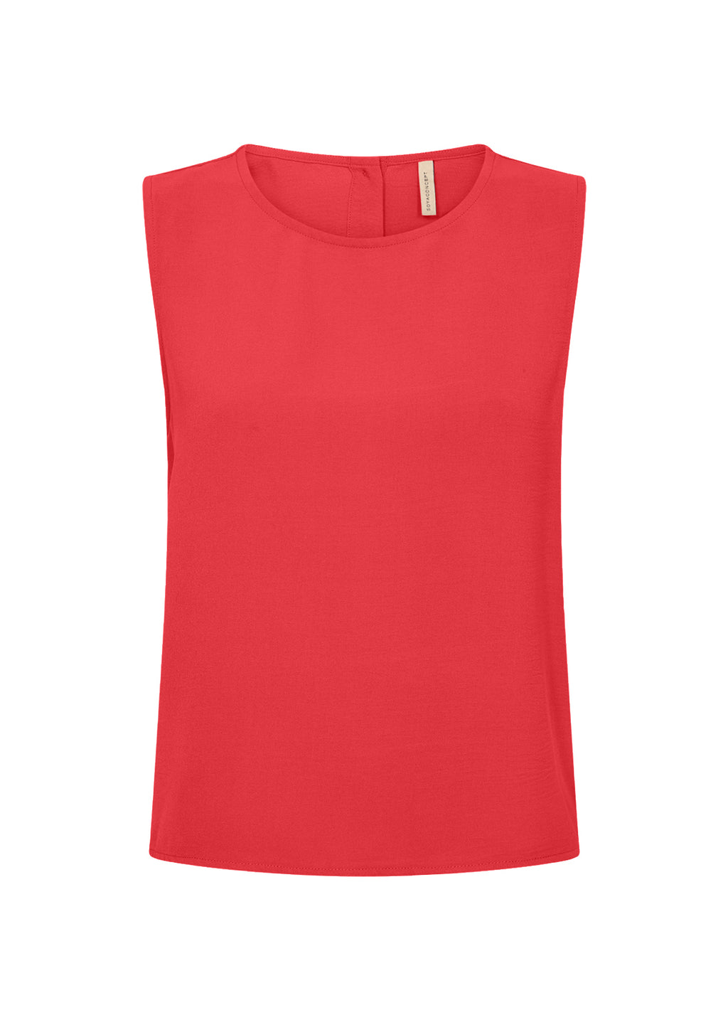 Soyaconcept Cath Button Back Sleeveless Blouse