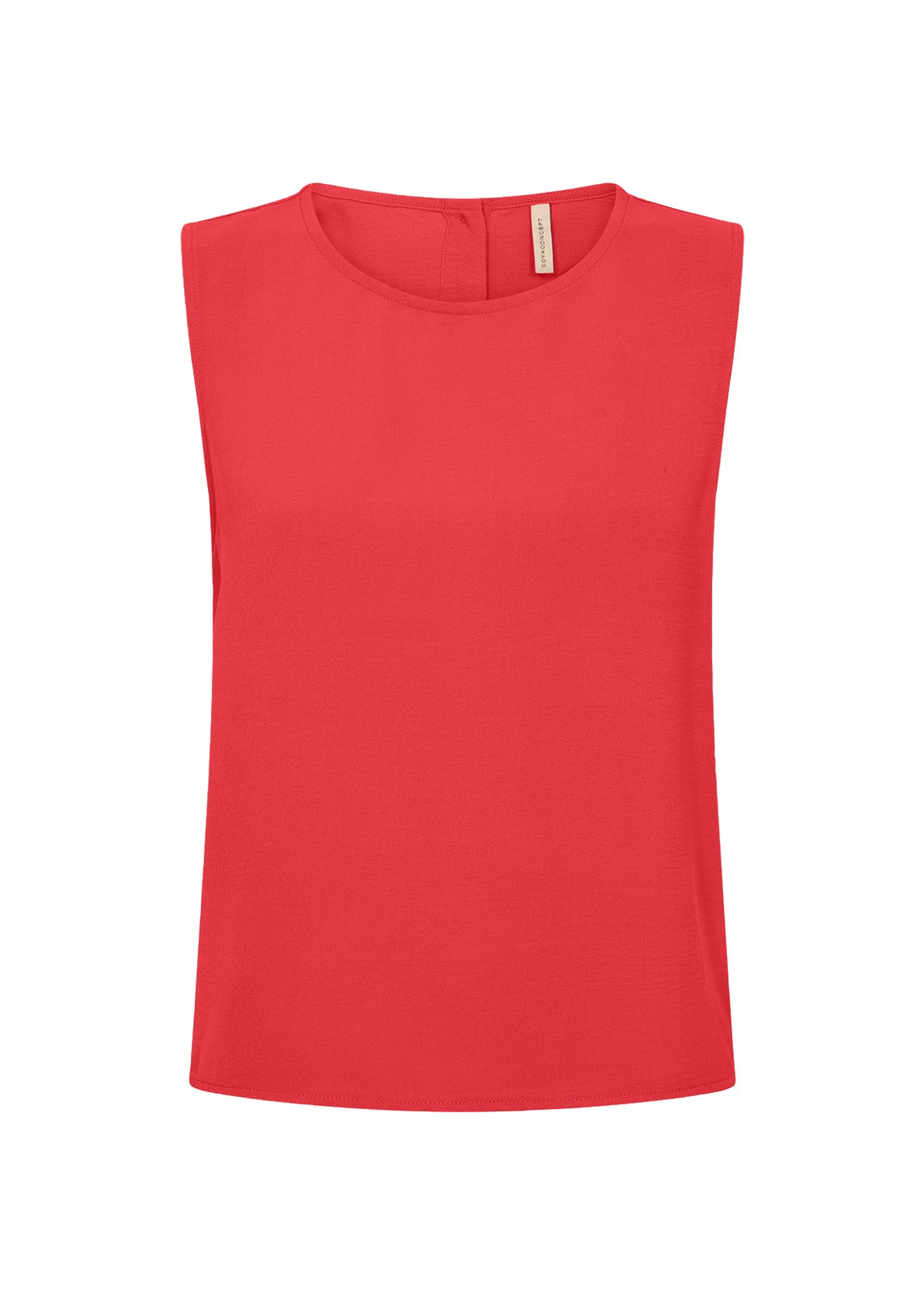 Soyaconcept Cath Button Back Sleeveless Blouse