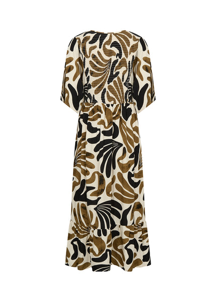Soyaconcept Feldi Abstract Print Maxi Dress