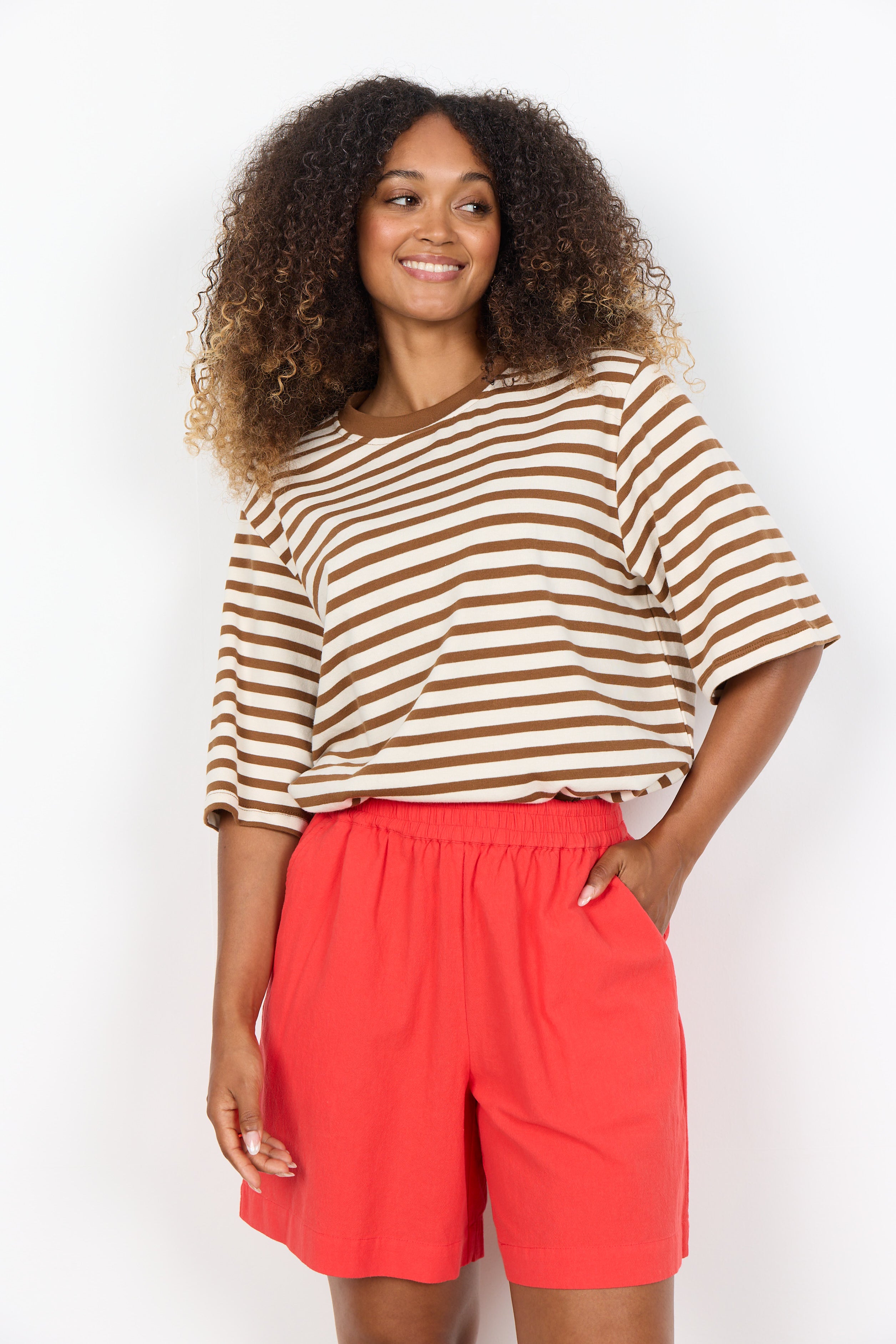 Soyaconcept Cissie Pull On Cotton Shorts
