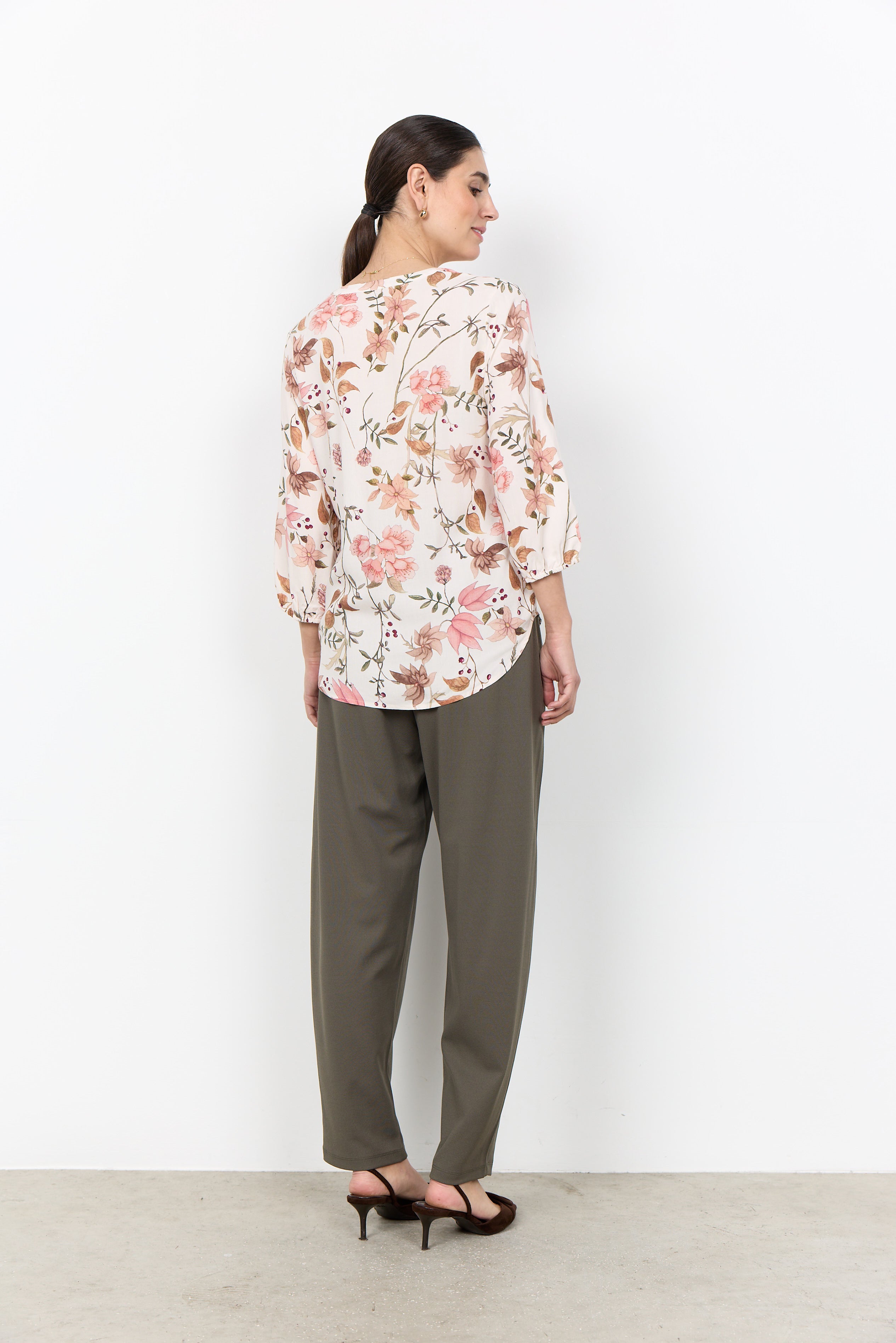 Soyaconcept Grace Floral Print Top