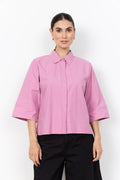 Soyaconcept Netti Short Sleeve Blouse - Pink