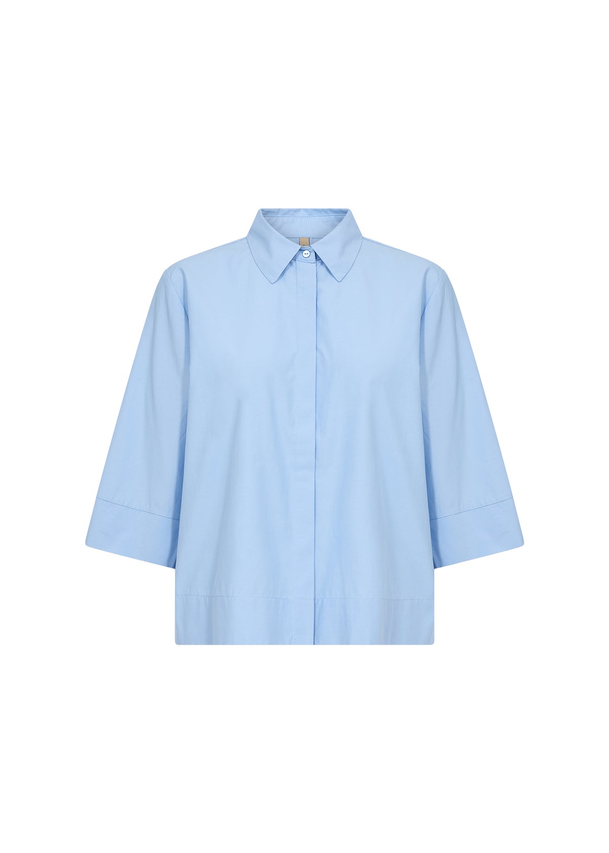 Soyaconcept Netti Short Sleeve Blouse - Blue