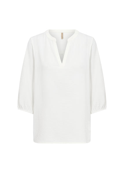 Soyaconcept Cath V-Neck Blouse - White