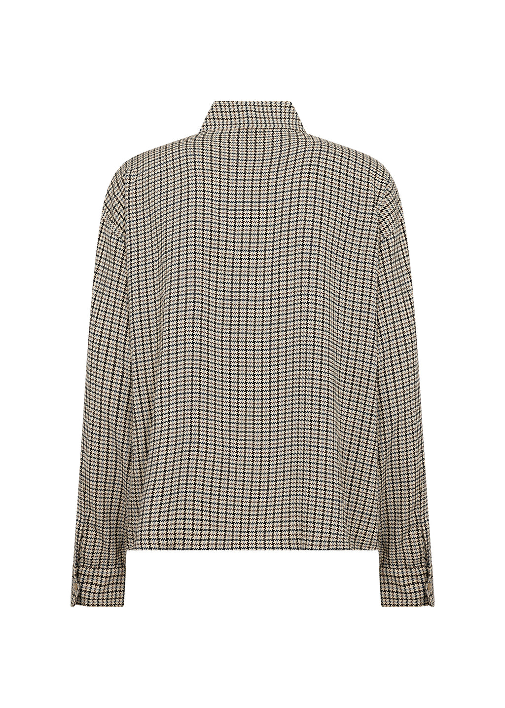 Soyaconcept Halia Check Tie Neck Shirt