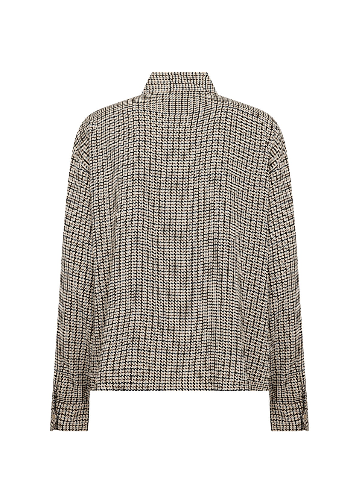 Soyaconcept Halia Check Tie Neck Shirt
