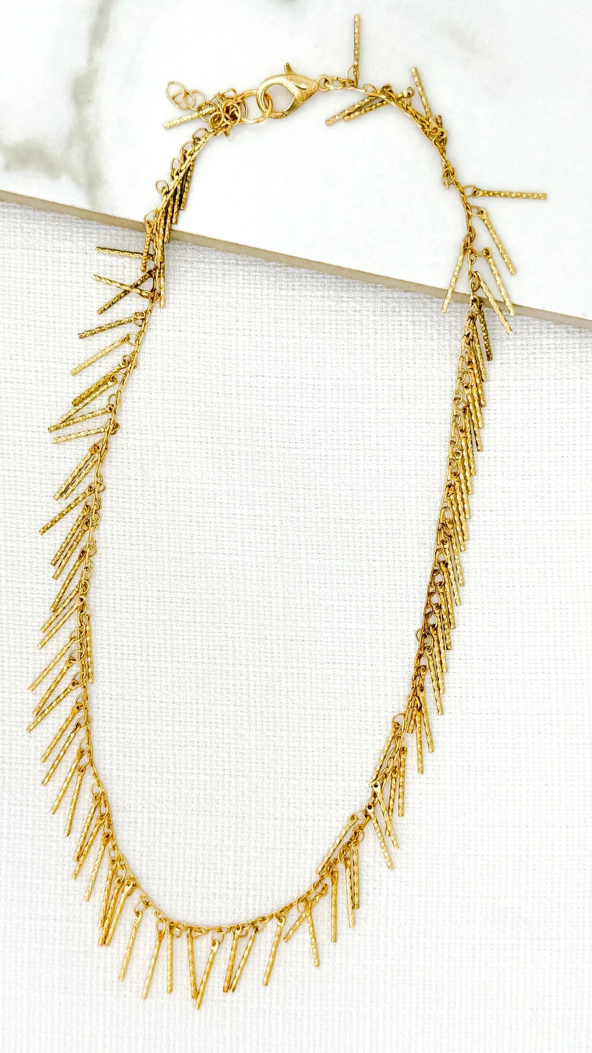 Envy Short Fringe Necklace