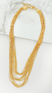 Envy Short Multi Strand Necklace