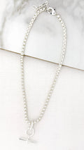 Envy Box Chain & T Bar Necklace