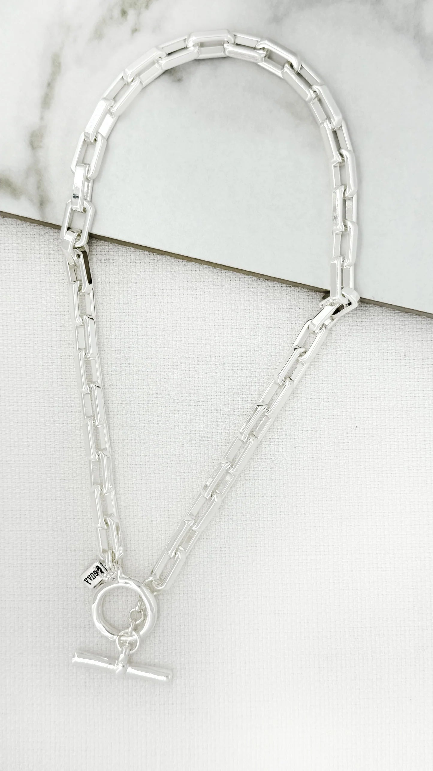 Envy Chunky Link T-Bar Necklace