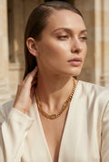 Envy Unique Designer Inspired Chain Necklace - Gold