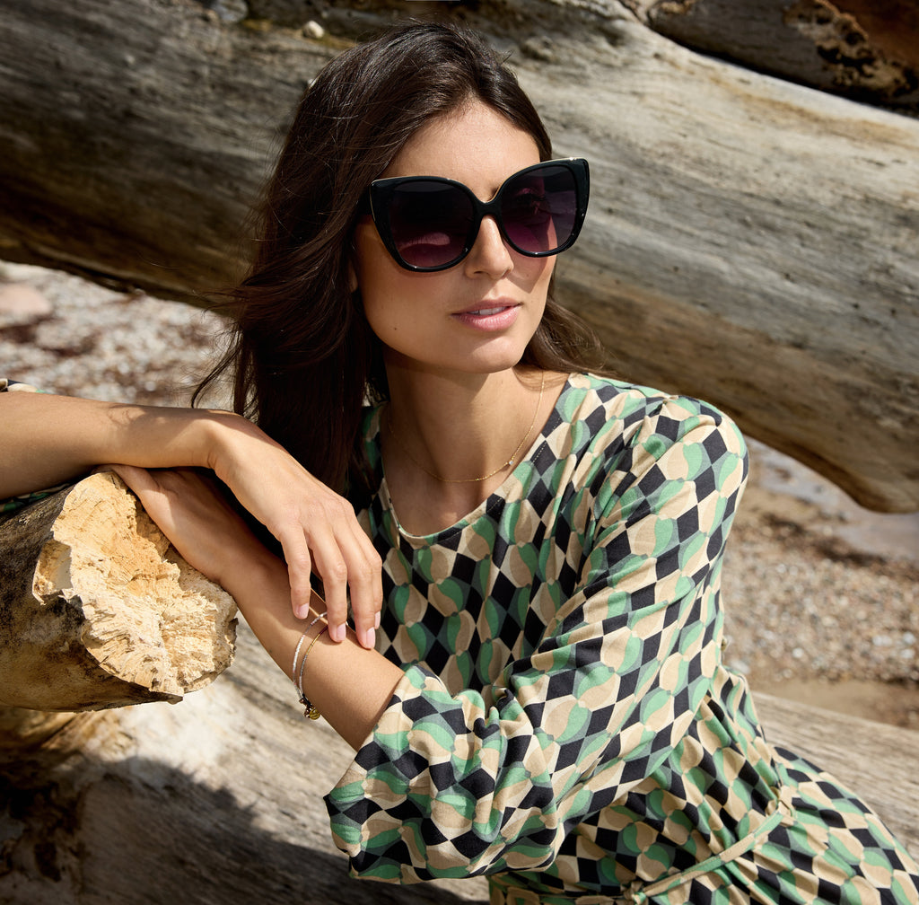 Soyaconcept Oversized Cat Eye Sunglasses