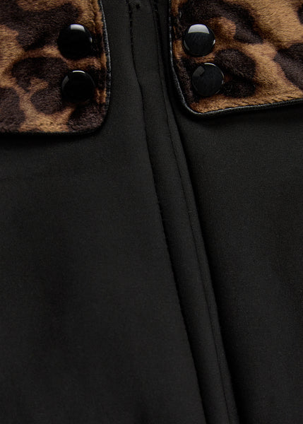 Soyaconcept Nie Animal Trim Gloves Black