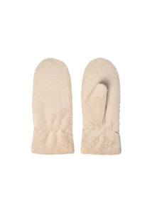 Soyaconcept Vendla Faux Fur Mittens