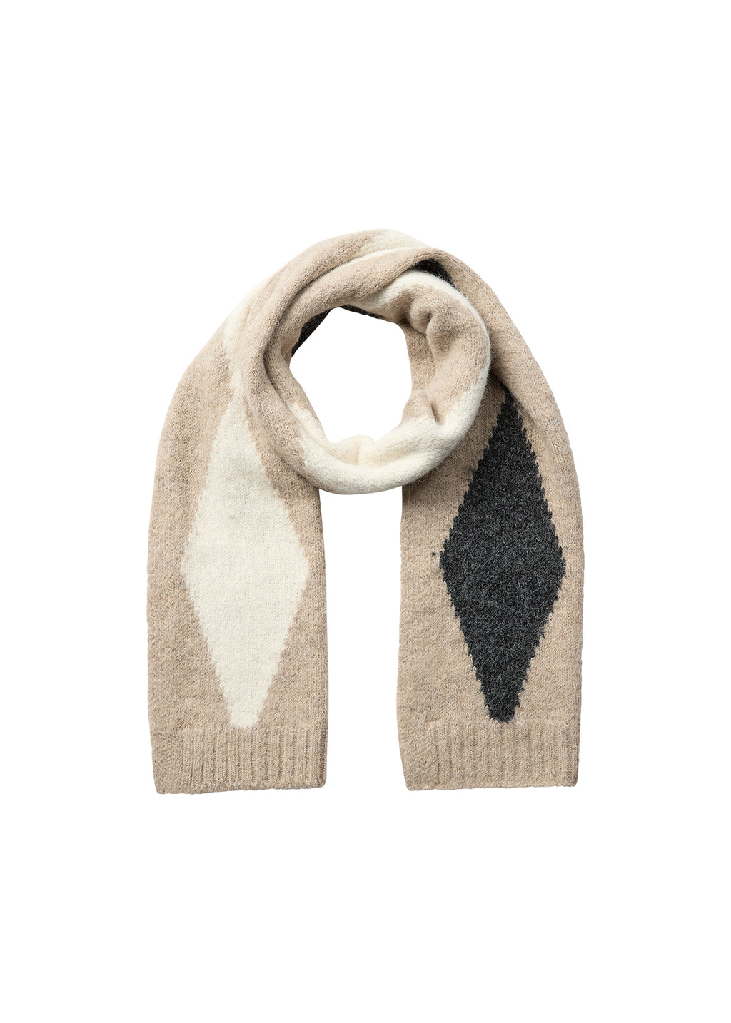 Soyaconcept Gittemaj Soft Argyle Diamond Scarf