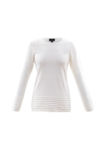 Marble Fashions Ribbed Hem & Cuff Sweater