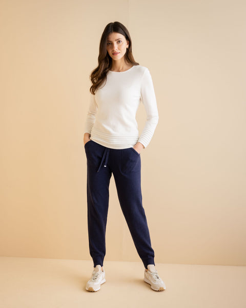 Marble Fashions Ribbed Hem & Cuff Sweater