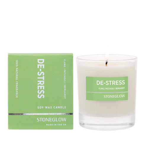 Stoneglow Wellbeing De-stress Candle