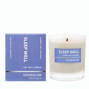 Stoneglow Wellbeing Sleep Well Candle