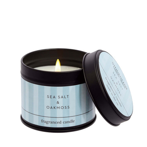 Stoneglow Modern Classics - Sea Salt & Oakmoss - Candle Tin