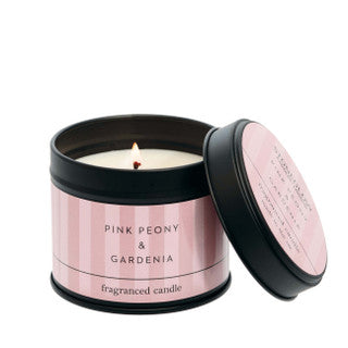 Stoneglow Modern Classics - Pink Peony & Gardenia - Candle Tin