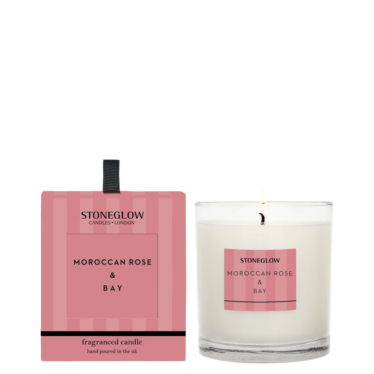 Stoneglow Moroccan Rose & Bay Tumbler Candle
