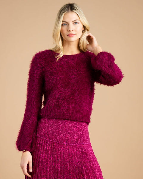 Marble Fashions Fluffy Knit Cardigan