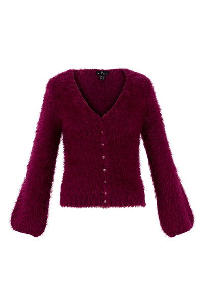 Marble Fashions Fluffy Knit Cardigan
