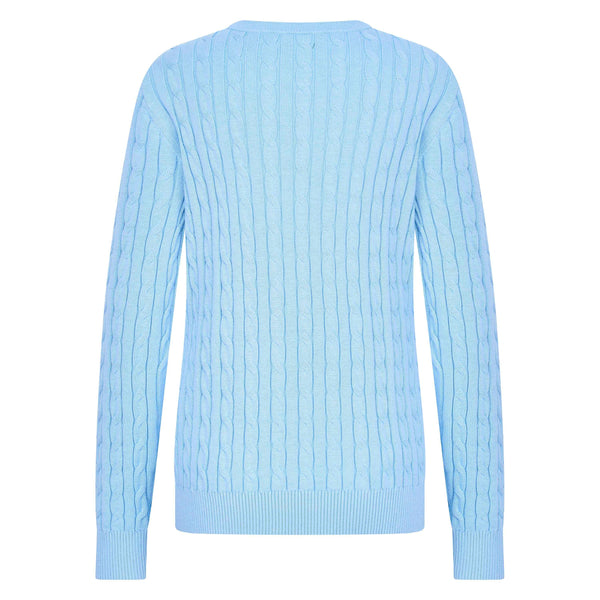 HV Society  Talia Cable Knit Pullover