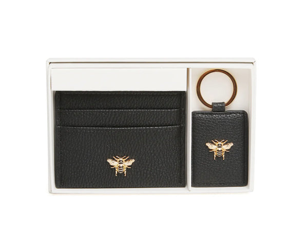 Alice Wheeler Card Holder & Key Ring Set