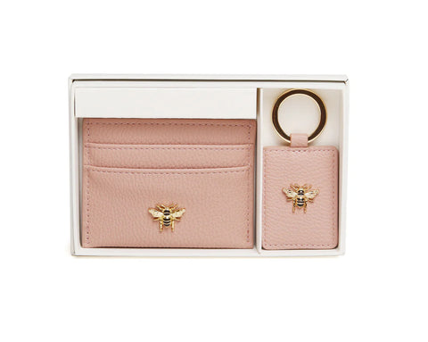 Alice Wheeler Card Holder & Key Ring Set