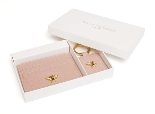 Alice Wheeler Card Holder & Key Ring Set