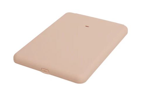 Alice Wheeler LED Light Up Soft Touch Travel Mirror - Pink