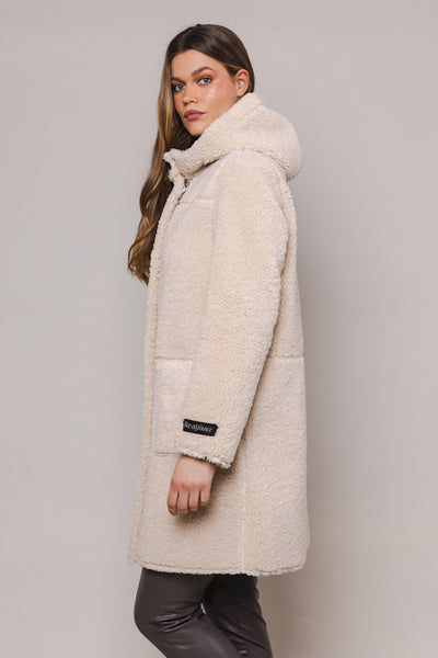 Rino & Pelle Alina Reversible Hooded Coat