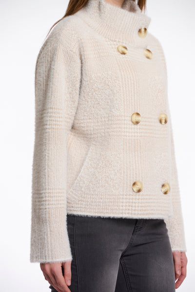 Rino & Pelle Beth Double Breasted Check Jacket