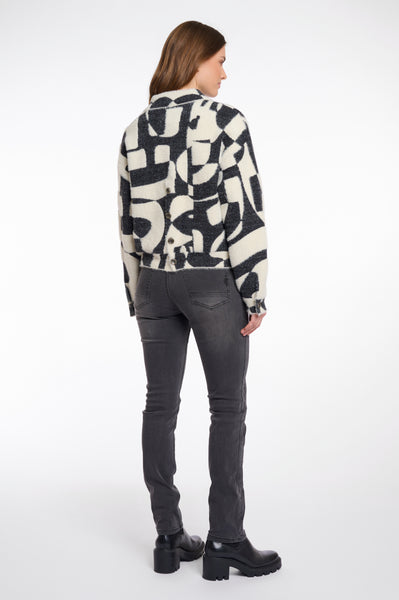 Rino & Pelle Bubbly Printed Boxy Jacket