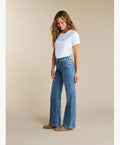 Red Button Colette Wide Leg Jeans - L31 - Midstone Used