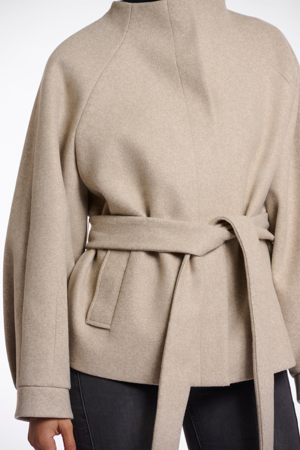 Rino & Pelle Cornelia Belted Short Coat