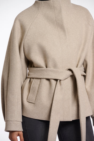 Rino & Pelle Cornelia Belted Short Coat