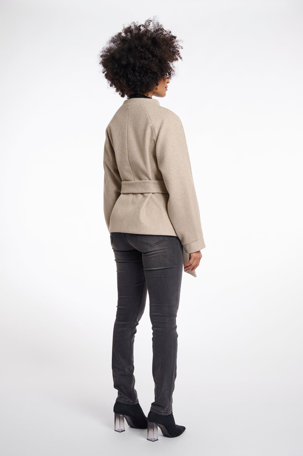 Rino & Pelle Cornelia Belted Short Coat