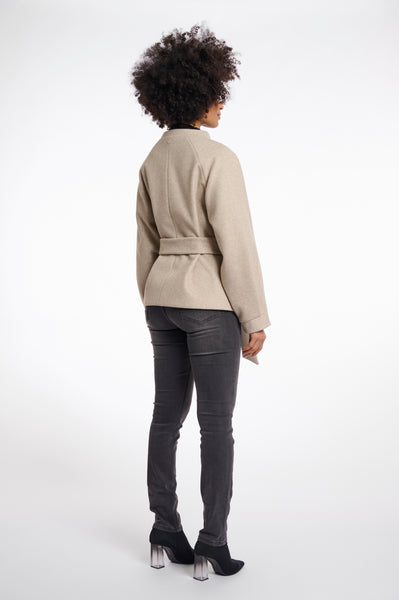 Rino & Pelle Cornelia Belted Short Coat