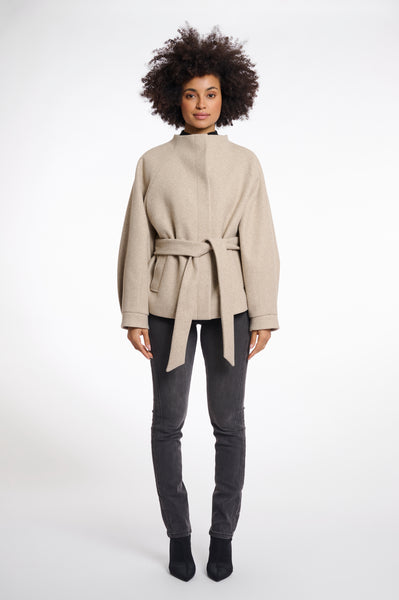 Rino & Pelle Cornelia Belted Short Coat