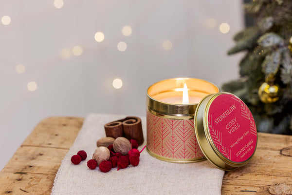 Stoneglow Cosy Vibes Tin Candle