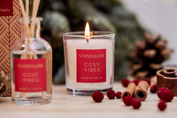 Stoneglow Cosy Vibes Candle & Diffuser Gift Set