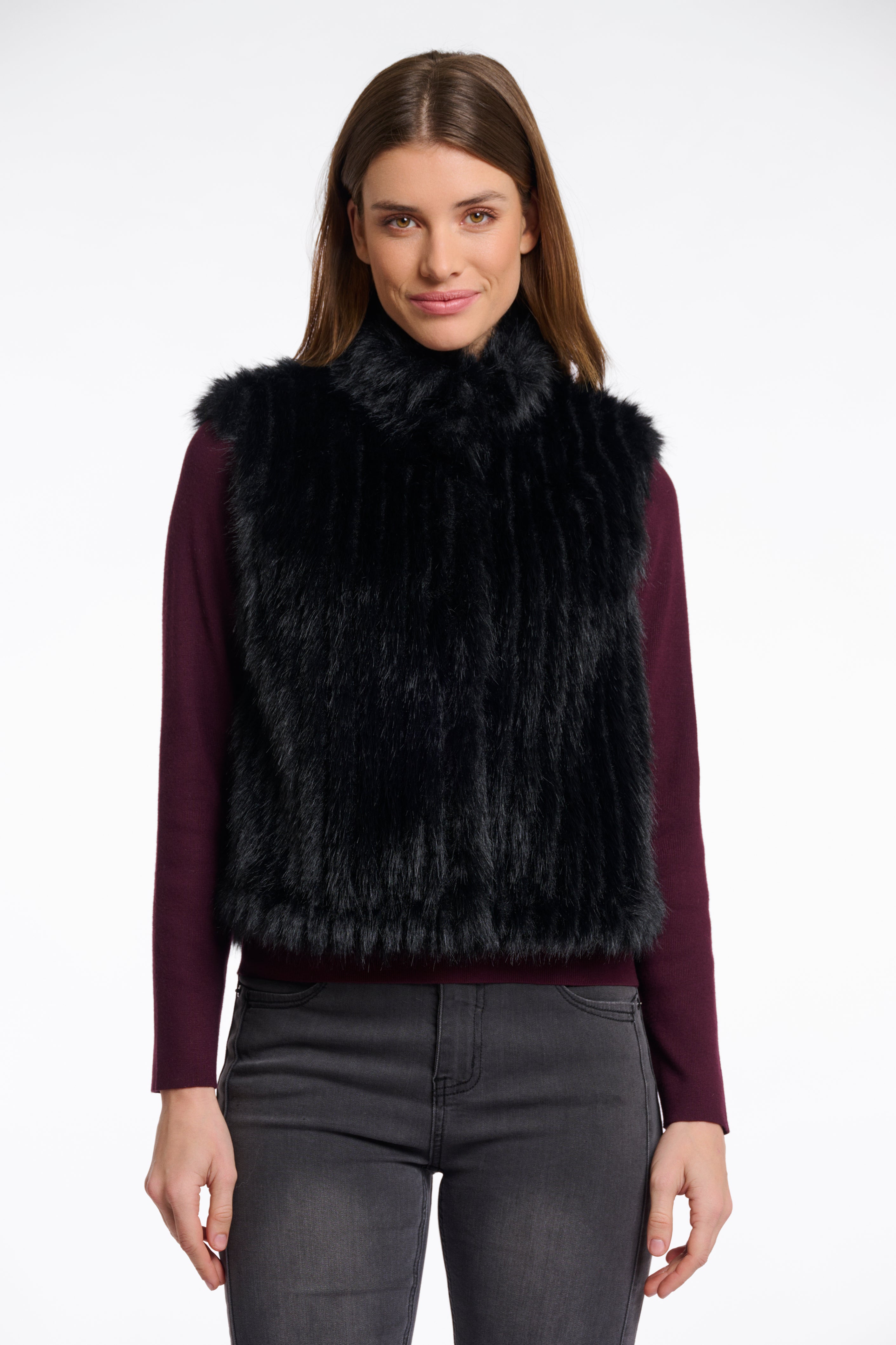 Rino & Pelle Dava Faux Fur Gillet